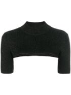 Red Valentino Bicolour Knit T-shirt - Metallic