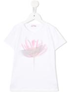Il Gufo - Tulle Flower T-shirt - Kids - Cotton/spandex/elastane - 6 Yrs, Girl's, White