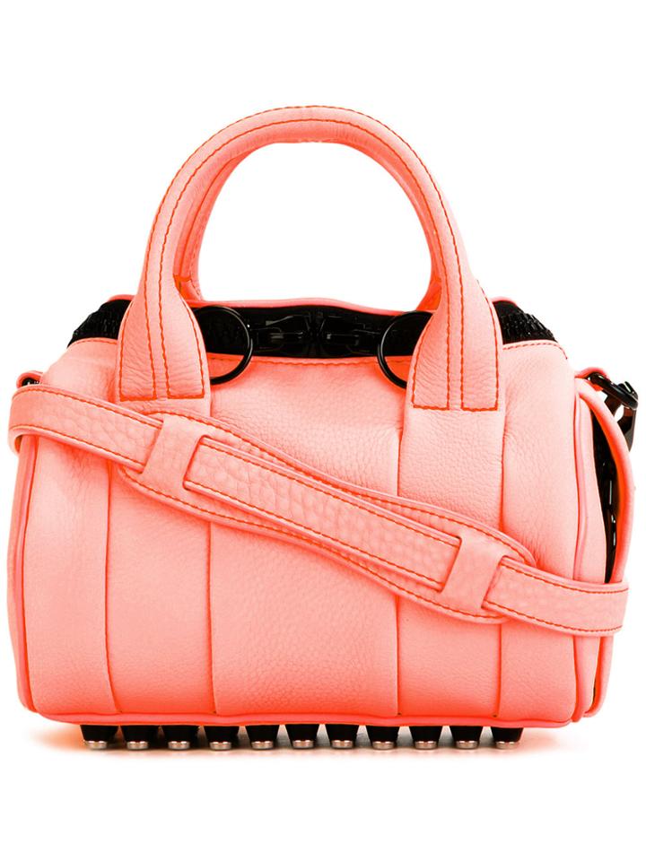 Alexander Wang Compact Shoulder Bag - Pink & Purple