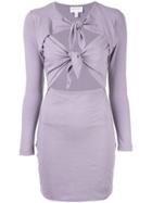 Alice Mccall Real Thing Mini Dress - Purple