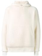 Laneus Front Pockets Hoodie - White