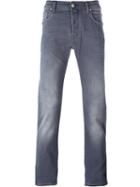 Jacob Cohen - Straight Leg Jeans - Men - Cotton/polyester/spandex/elastane - 34, Grey, Cotton/polyester/spandex/elastane