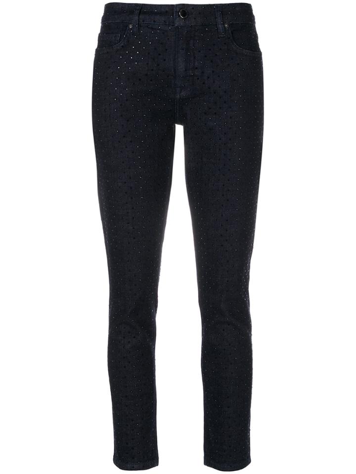 Victoria Victoria Beckham Stud Embellished Jeans - Blue