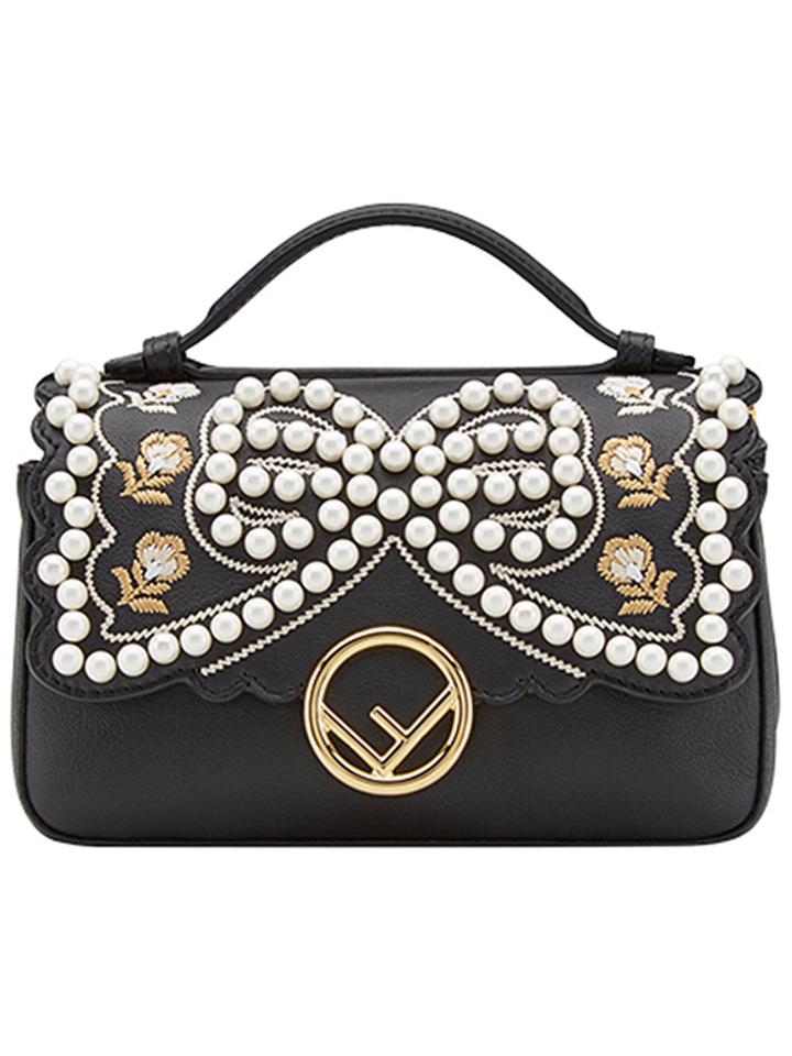 Fendi Kan I Double Sided Handbag - Black