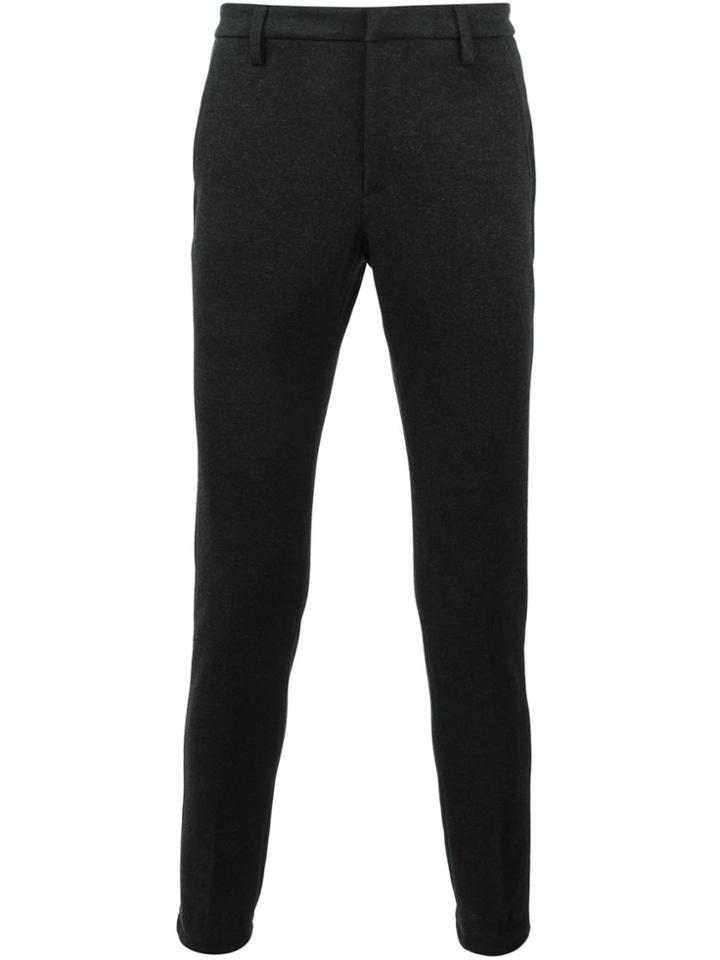 Dondup Classic Back Pocket Trousers - Grey