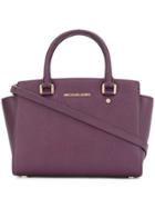 Michael Michael Kors Selma Tote Bag - Pink & Purple