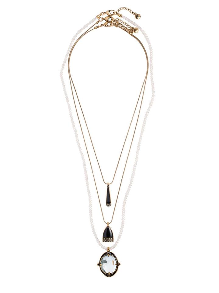 Camila Klein Three Necklaces Set - Ouro Velho