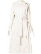 Jw Anderson Oversized Trench Coat - Neutrals
