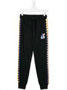 K Way Kids Kappa Track Pants - Black