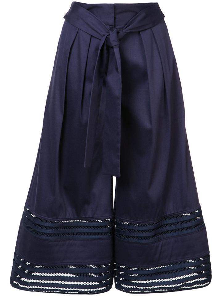 Zac Zac Posen 'fia' Culottes - Blue