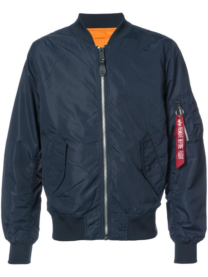 Alpha Industries - L-2b Scout Jacket - Unisex - Nylon - M, Blue, Nylon