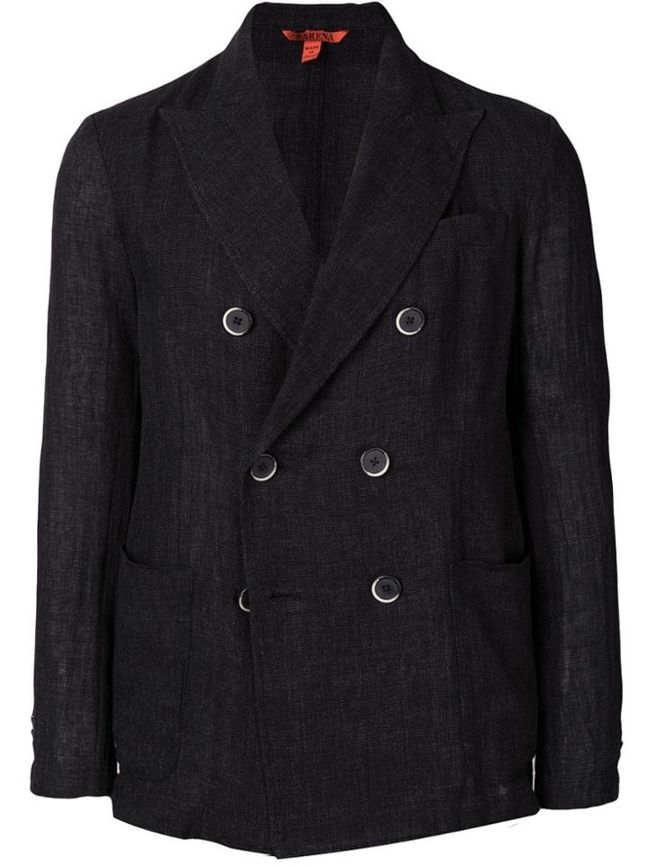 Barena Double Breasted Jacket - Black