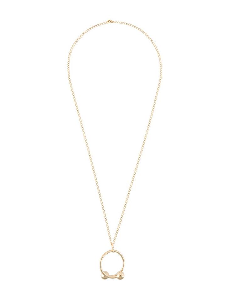 J.w.anderson 'pierce' Necklace, Women's, Metallic