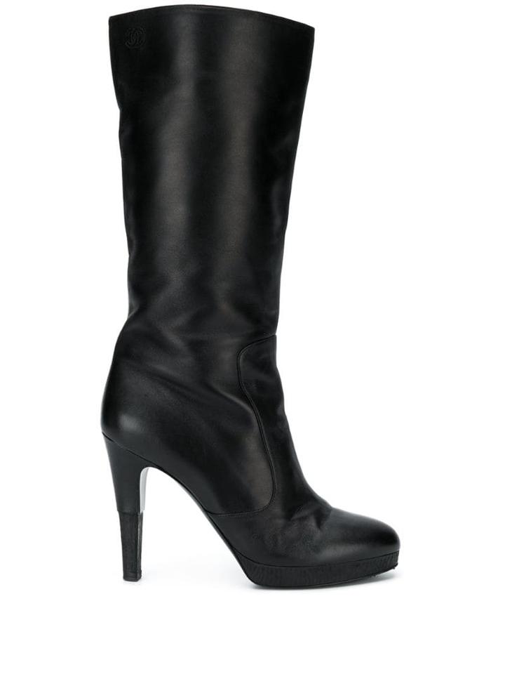 Chanel Pre-owned Mid-calf Boots - Black