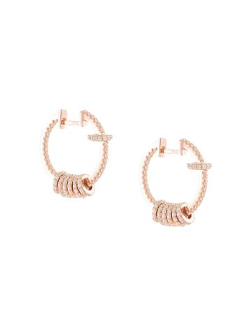 Apm Monaco Small Crystal Earrings - Gold