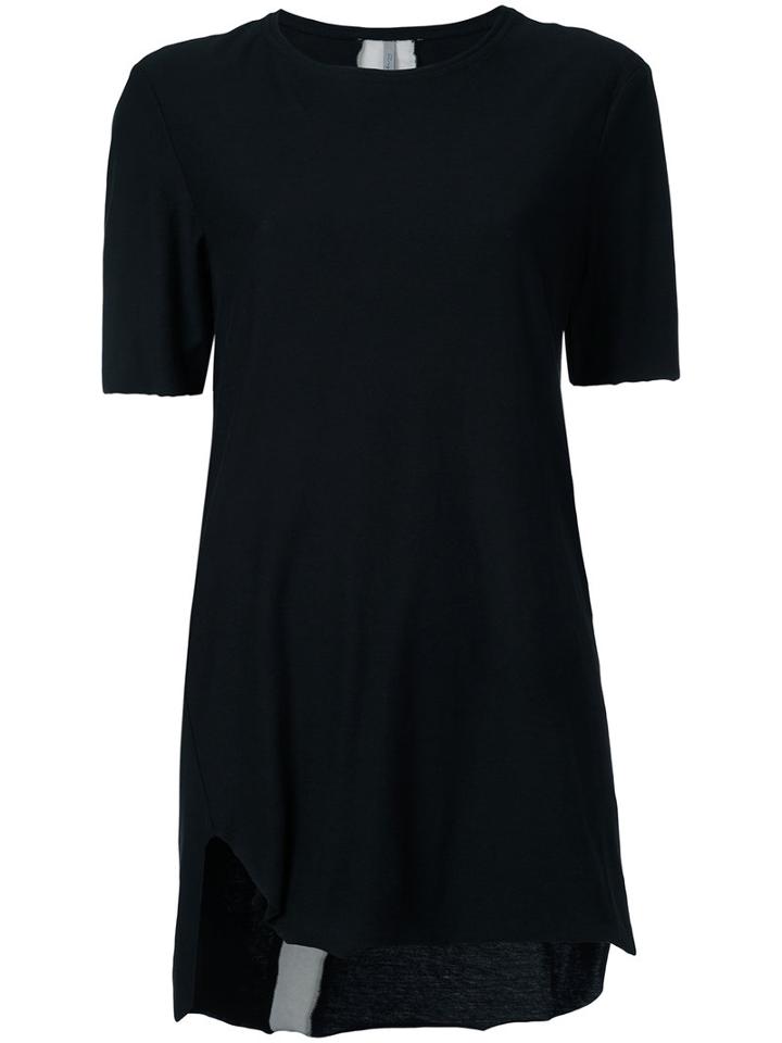 First Aid To The Injured - Fasciae T-shirt - Women - Cotton - 2, Black, Cotton