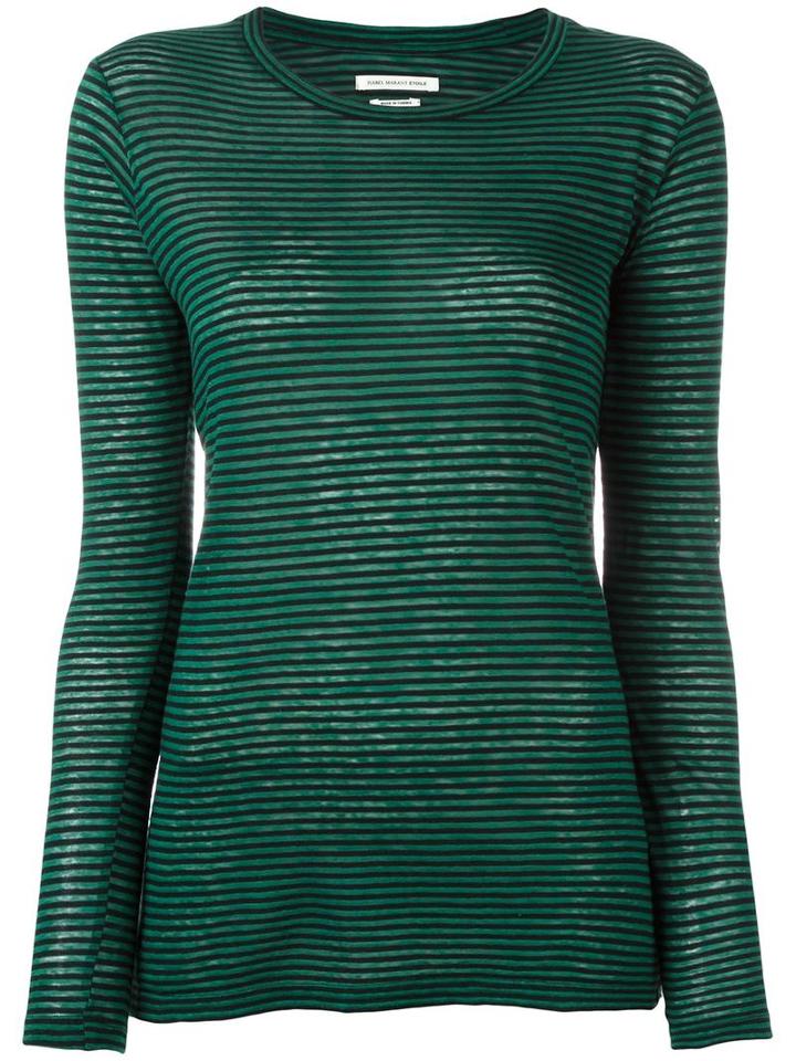 Isabel Marant Étoile 'aaron' Jumper, Women's, Size: Small, Green, Linen/flax/cotton