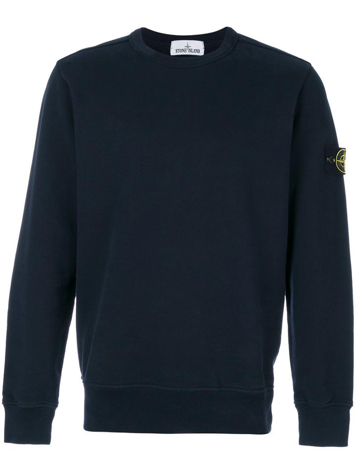 Stone Island - Classic Sweatshirt - Men - Cotton - L, Blue, Cotton