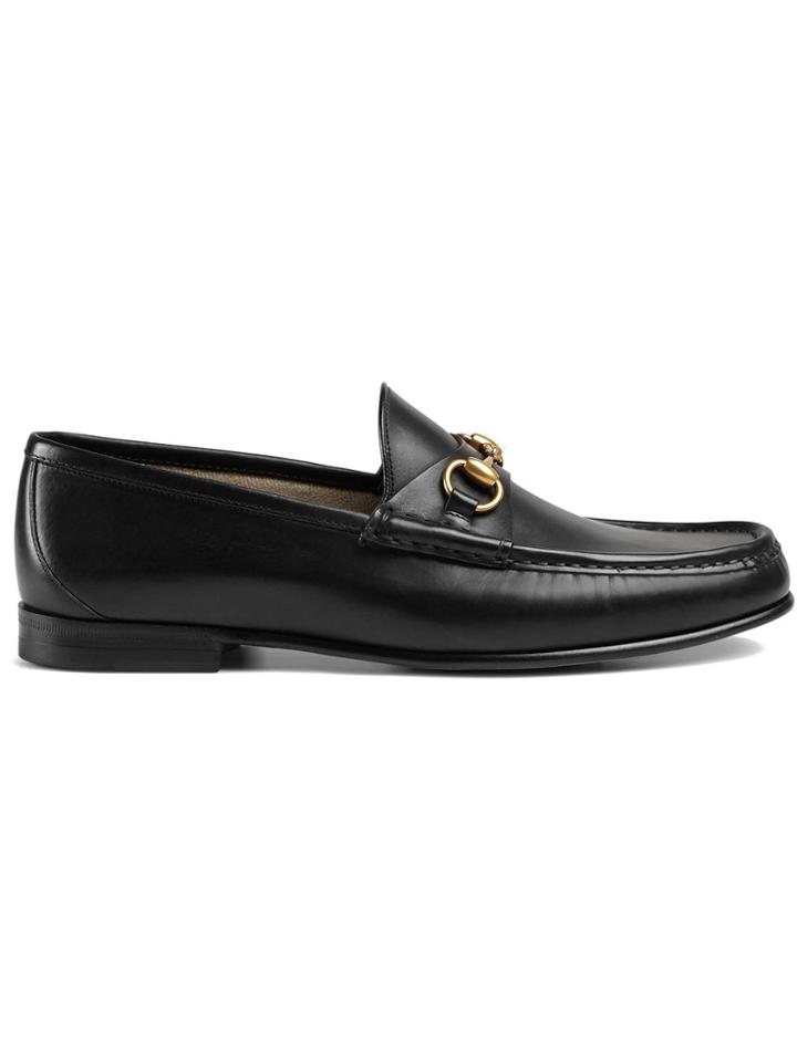 Gucci 1953 Horsebit Leather Loafers - Black