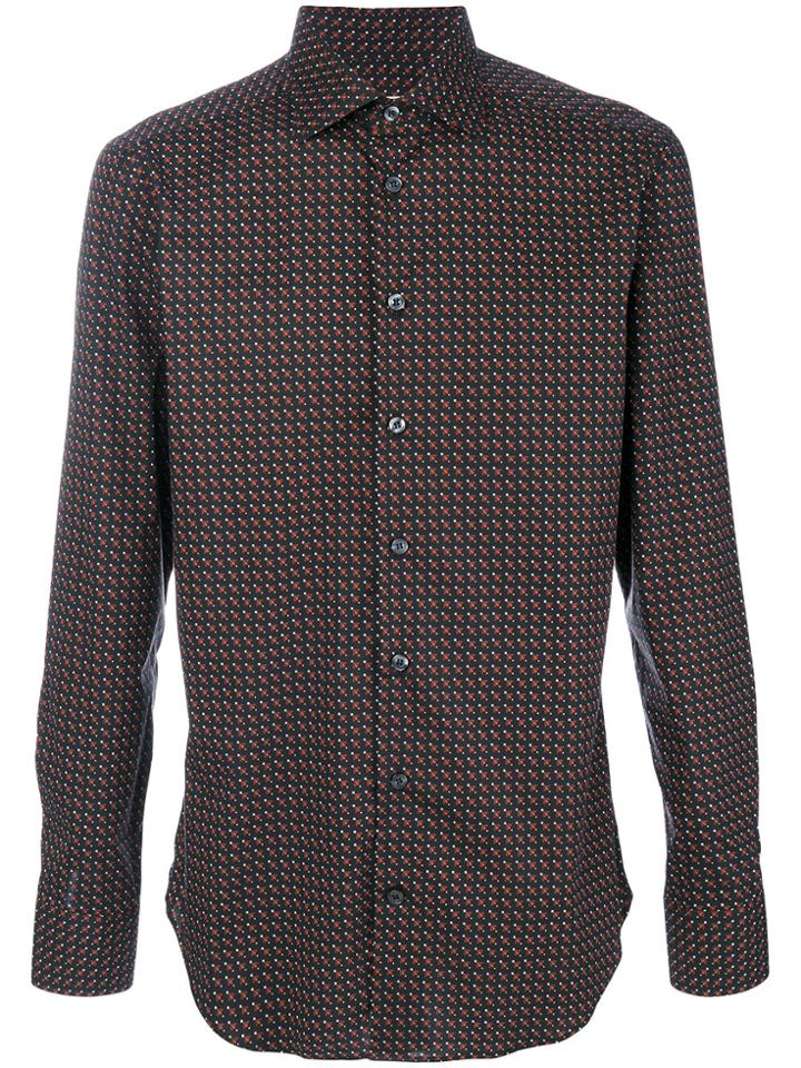 Etro Micro Motif Shirt - Black