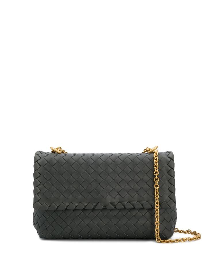 Bottega Veneta Olimpia Crossbody Bag - Grey