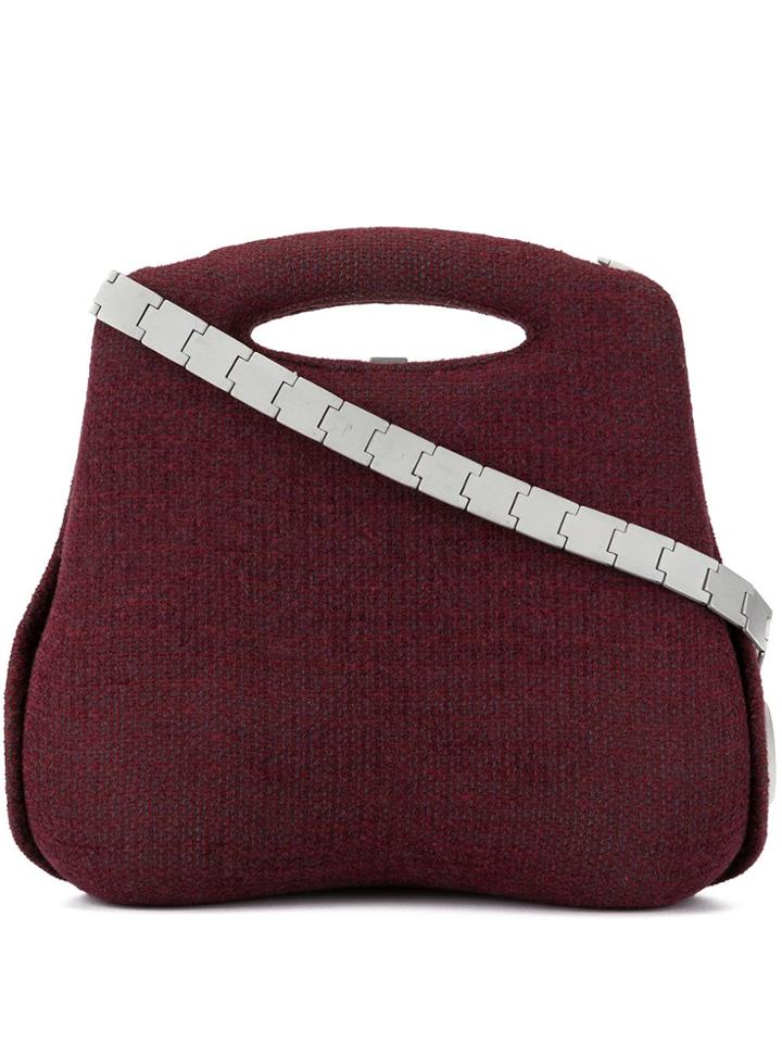 Chanel Pre-owned 1998's Hip Bag Cc Logos 2way Handbag - Red