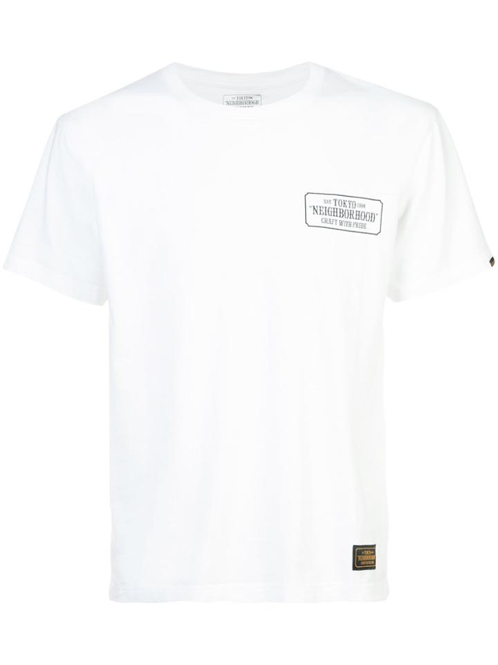 Neighborhood Printed T-shirt - White