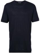 Neil Barrett - Travel T-shirt - Men - Viscose - L, Blue, Viscose
