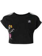 Adidas Graphic Cropped Tee - Black