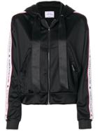 Forte Couture Logo Stripe Track Top - Black