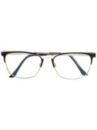 Cazal Square Frame Glasses - Black