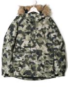 Rossignol Kids Teen Reversible Parka Jacket - Green