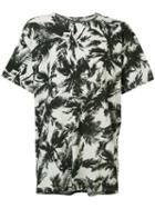 Attachment Palm Tree T-shirt, Men's, Size: 2, White, Cotton