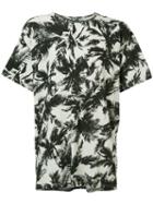 Attachment Palm Tree T-shirt, Men's, Size: 2, White, Cotton