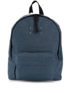 Maison Margiela Signature White Stitch Backpack - Blue