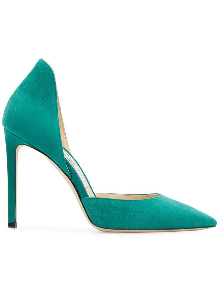 Jimmy Choo Liz 100 Pumps - Green