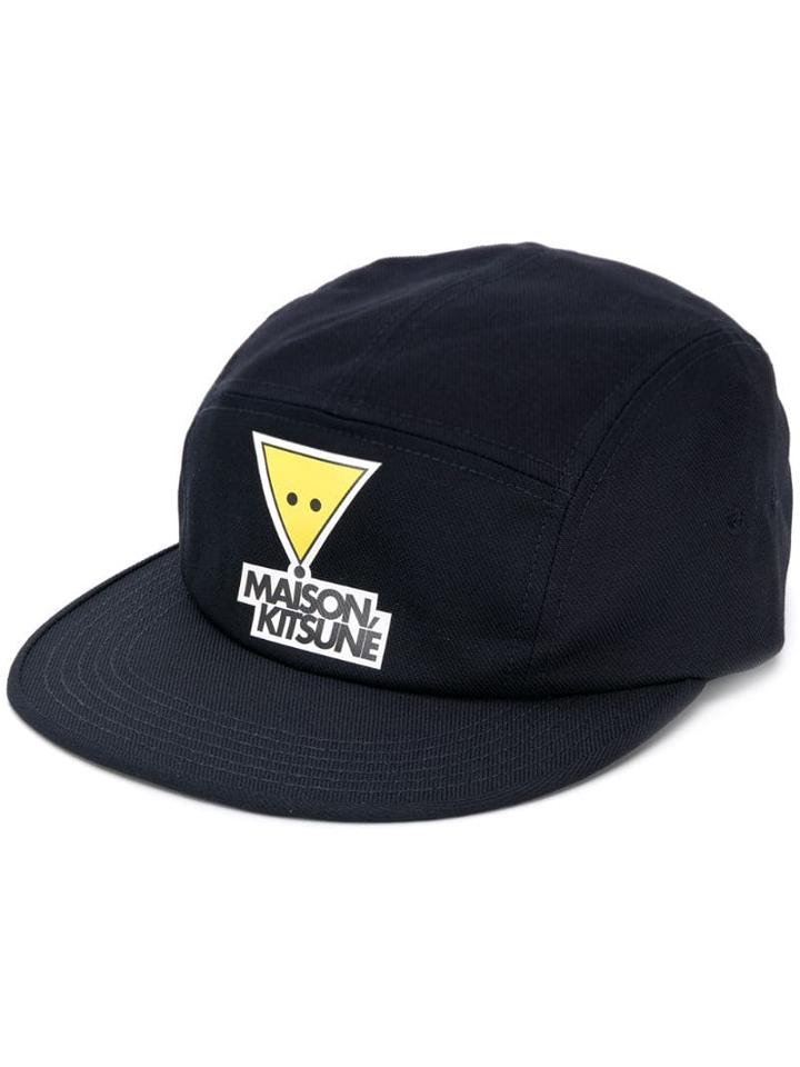 Maison Kitsuné Branded Baseball Cap - Blue