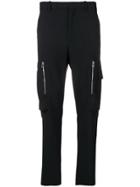 Neil Barrett Zip Detail Trousers - Black