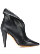 Iro Pointed Toe High-heel Boots - Black