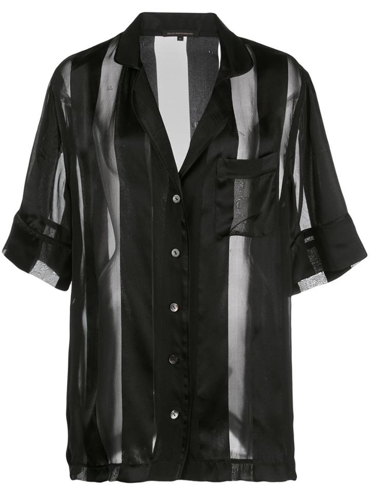 Kiki De Montparnasse Short-sleeved Shirt - Black