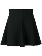 Red Valentino - Skater Skirt - Women - Cotton/polyester/spandex/elastane/wool - 42, Black, Cotton/polyester/spandex/elastane/wool