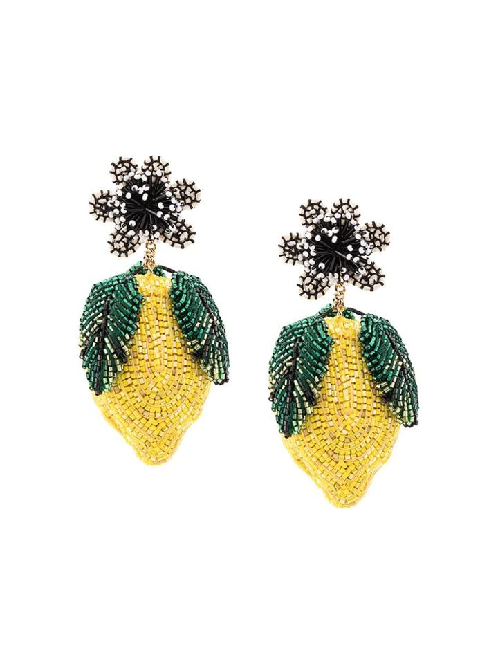 Mignonne Gavigan Lemon Drop Earrings - Yellow