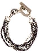Henson 'multi Strand' Bracelet, Adult Unisex, Metallic