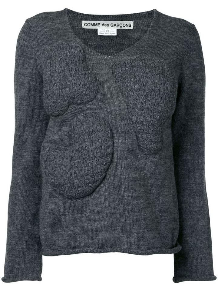 Comme Des Garçons Pre-owned Bump Knit - Grey