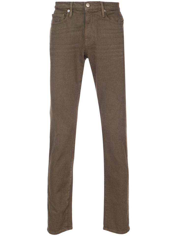Frame Denim L'homme Slim-fit Jeans - Green