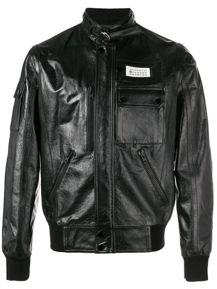 Maison Margiela Logo Tab Jacket - Black