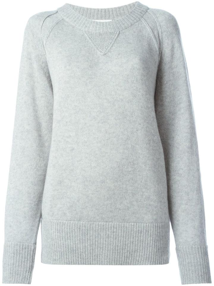 Chloé Crew Neck Sweater - Grey
