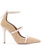 Malone Souliers Robyn 100 Pumps - Neutrals