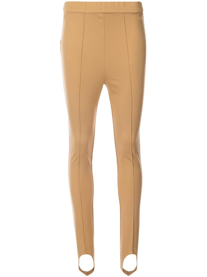 Marni - Stretch Stirrup Leggings - Women - Polyamide/spandex/elastane/viscose - 40, Nude/neutrals, Polyamide/spandex/elastane/viscose