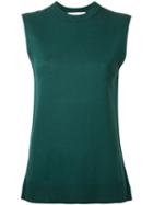 Enföld - Knit Tank Top - Women - Silk/cotton - 36, Green, Silk/cotton